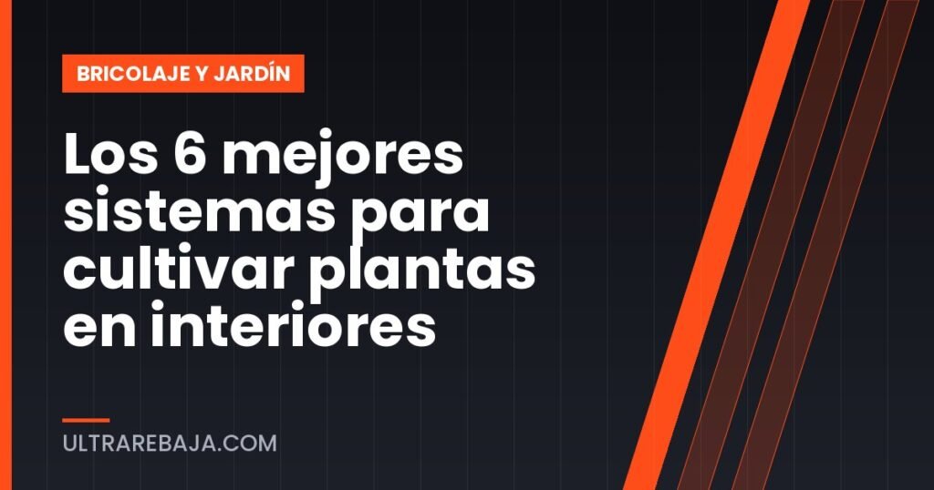 Los 6 mejores sistemas para cultivar plantas en interiores