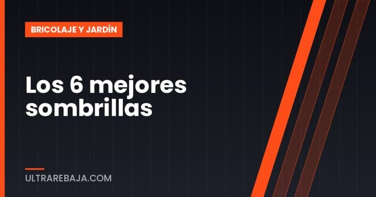Los 6 mejores sombrillas