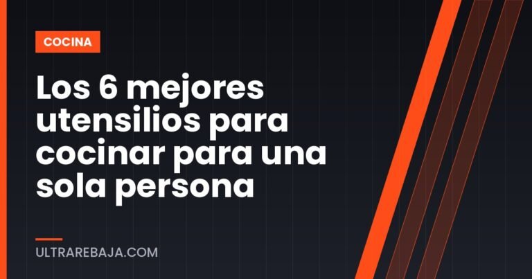 Los 6 mejores utensilios para cocinar para una sola persona