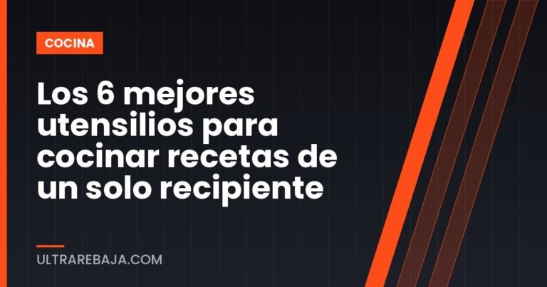 Los 6 mejores utensilios para cocinar recetas de un solo recipiente