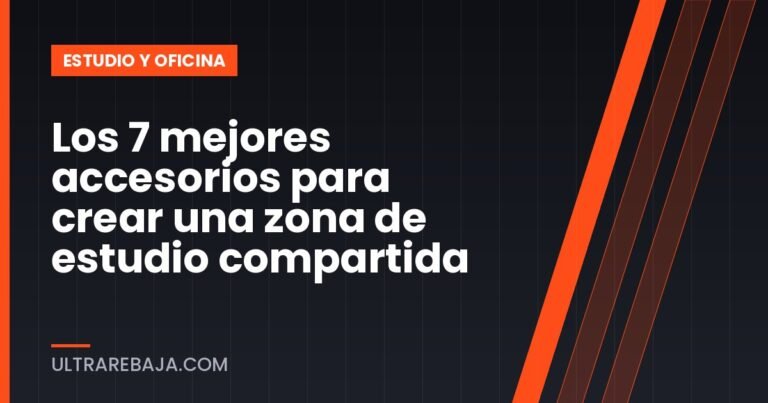 Los 7 mejores accesorios para crear una zona de estudio compartida