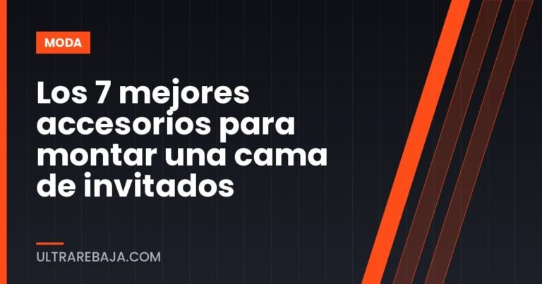 Los 7 mejores accesorios para montar una cama de invitados