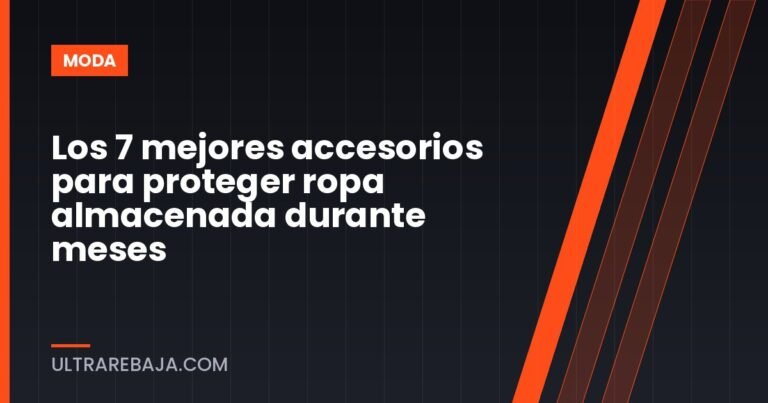 Los 7 mejores accesorios para proteger ropa almacenada durante meses