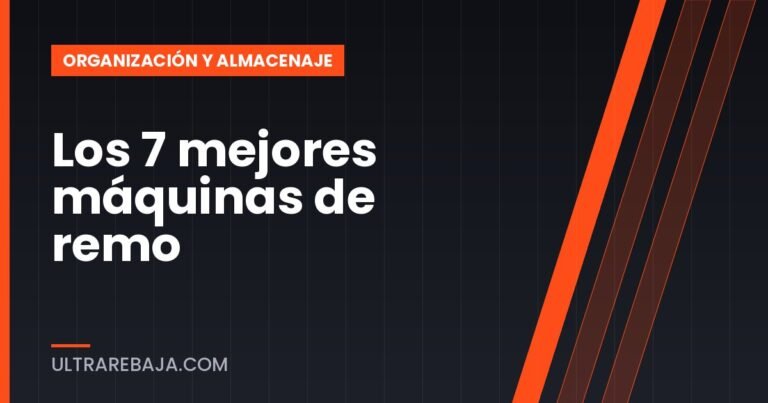 Los 7 mejores máquinas de remo
