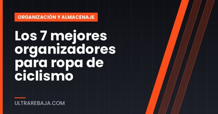 Los 7 mejores organizadores para ropa de ciclismo