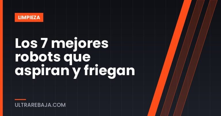 Los 7 mejores robots que aspiran y friegan