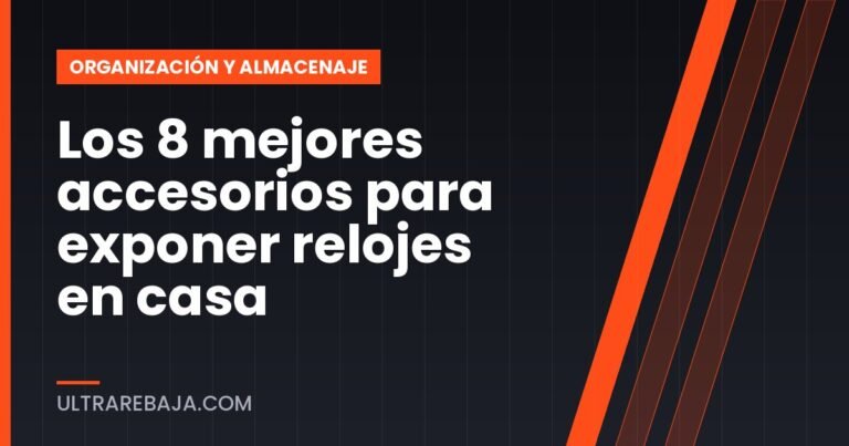 Los 8 mejores accesorios para exponer relojes en casa
