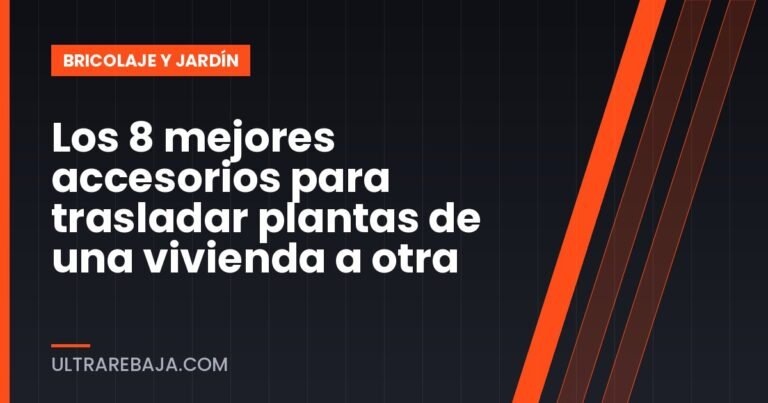 Los 8 mejores accesorios para trasladar plantas de una vivienda a otra