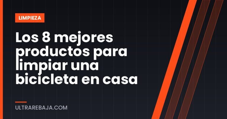 Los 8 mejores productos para limpiar una bicicleta en casa