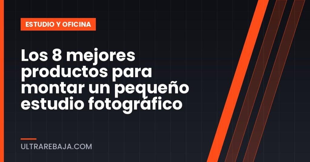 Los 8 mejores productos para montar un pequeño estudio fotográfico