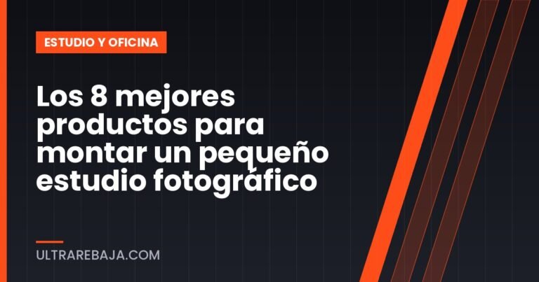Los 8 mejores productos para montar un pequeño estudio fotográfico