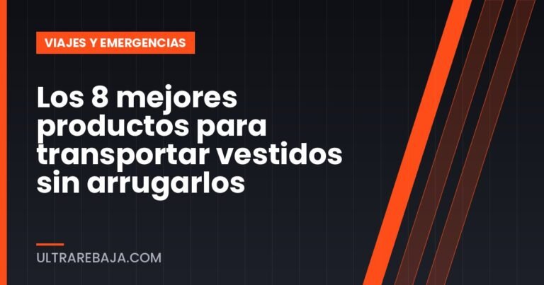 Los 8 mejores productos para transportar vestidos sin arrugarlos