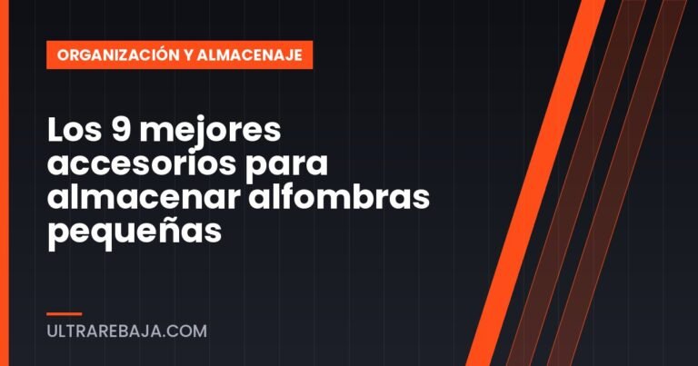 Los 9 mejores accesorios para almacenar alfombras pequeñas