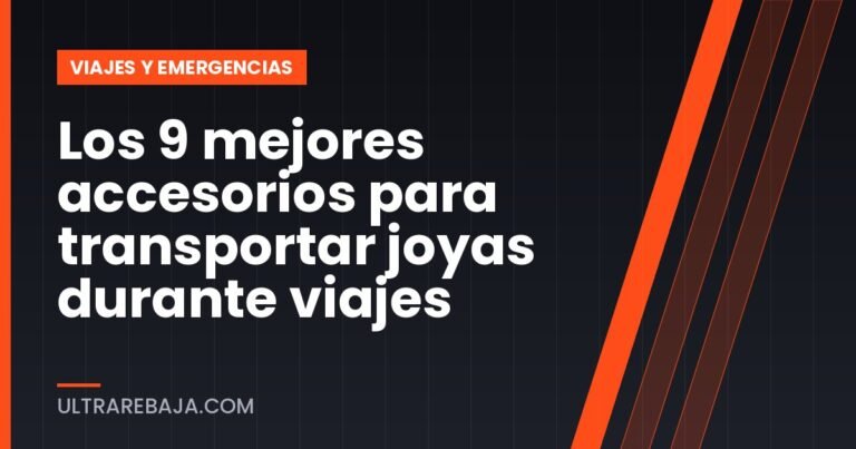 Los 9 mejores accesorios para transportar joyas durante viajes