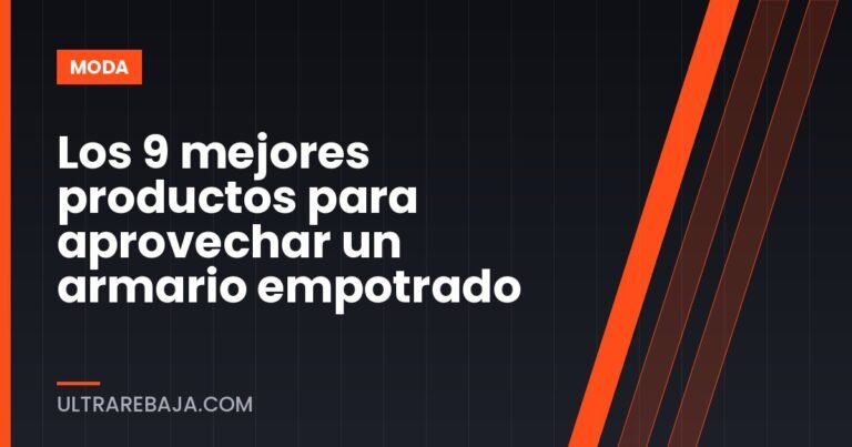 Los 9 mejores productos para aprovechar un armario empotrado