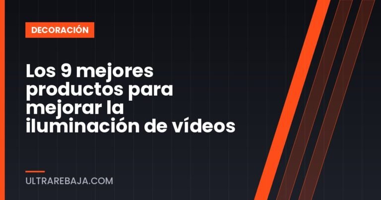 Los 9 mejores productos para mejorar la iluminación de vídeos