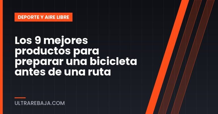 Los 9 mejores productos para preparar una bicicleta antes de una ruta