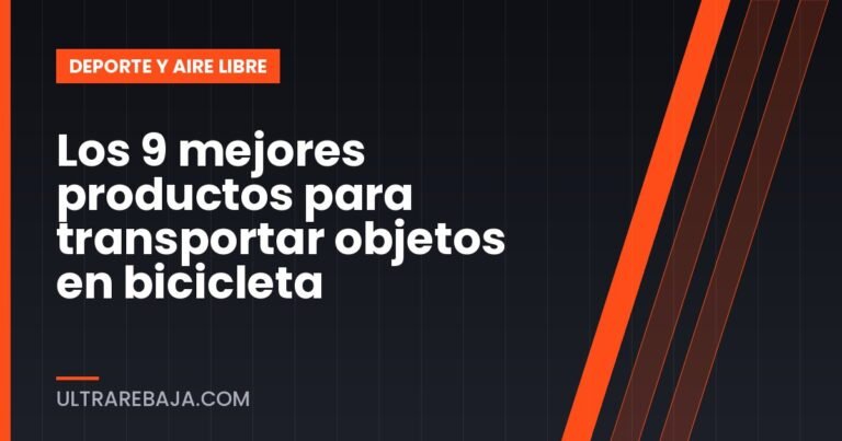 Los 9 mejores productos para transportar objetos en bicicleta