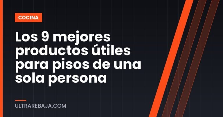 Los 9 mejores productos útiles para pisos de una sola persona