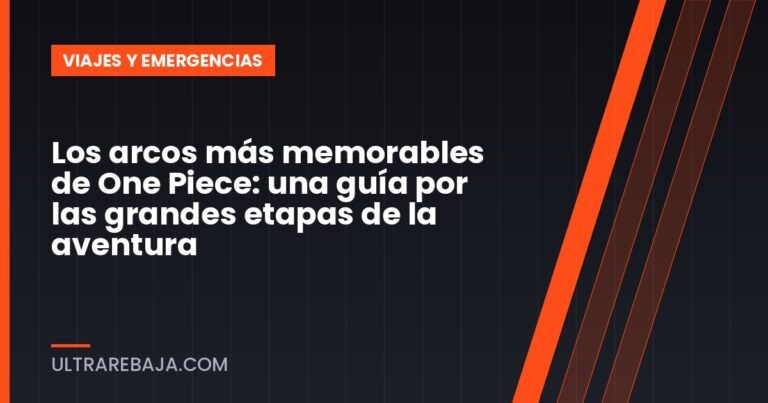 Los arcos más memorables de One Piece: una guía por las grandes etapas de la aventura