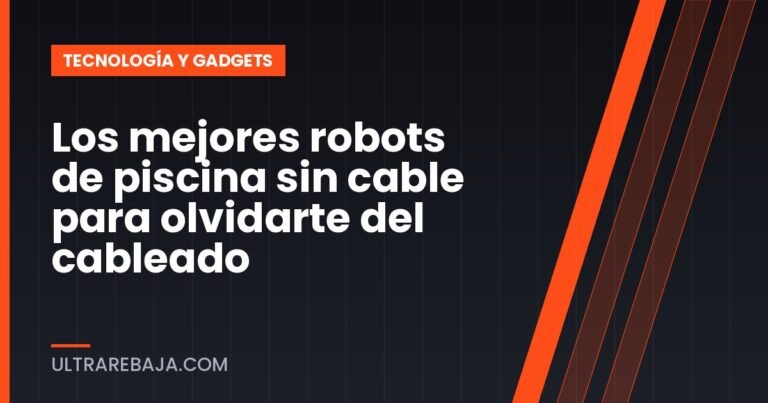 Los mejores robots de piscina sin cable para olvidarte del cableado