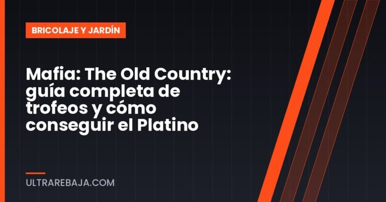 Mafia: The Old Country: guía completa de trofeos y cómo conseguir el Platino