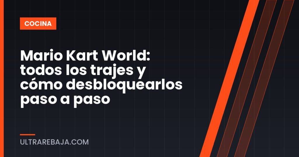 Mario Kart World: todos los trajes y cómo desbloquearlos paso a paso