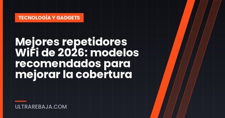 Mejores repetidores WiFi de 2026: modelos recomendados para mejorar la cobertura
