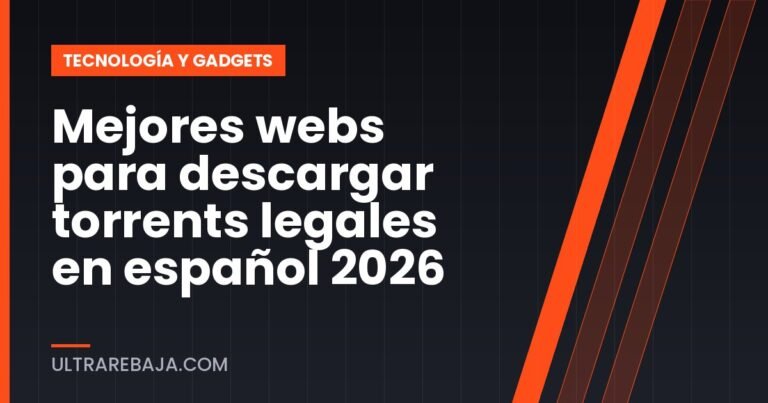 Mejores webs para descargar torrents legales en español 2026