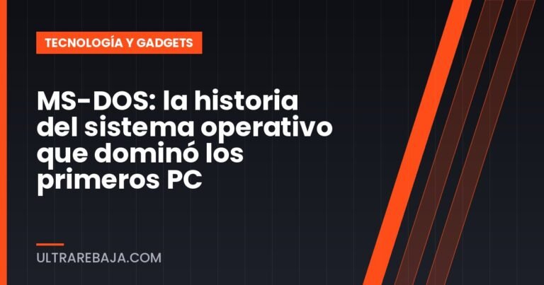 MS-DOS: la historia del sistema operativo que dominó los primeros PC