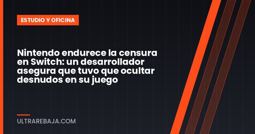 Nintendo endurece la censura en Switch: un desarrollador asegura que tuvo que ocultar desnudos en su juego