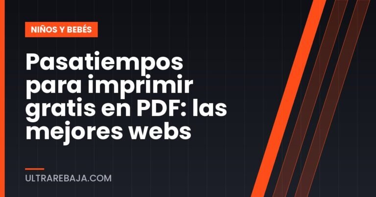 Pasatiempos para imprimir gratis en PDF: las mejores webs