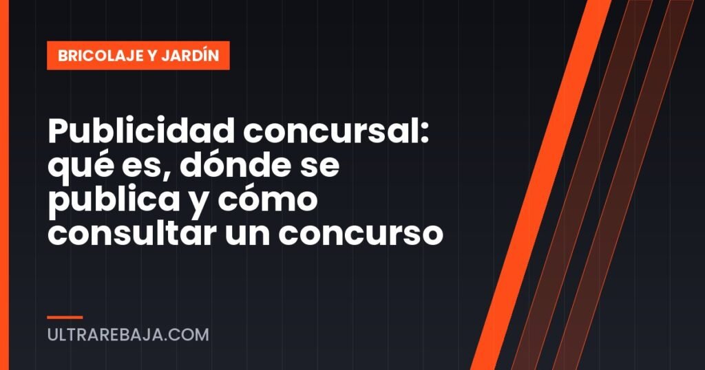 Publicidad concursal: qué es, dónde se publica y cómo consultar un concurso