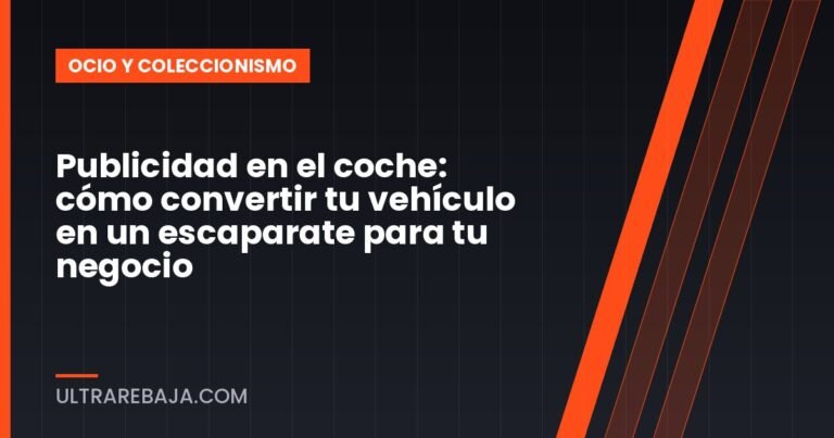 Publicidad en el coche: cómo convertir tu vehículo en un escaparate para tu negocio
