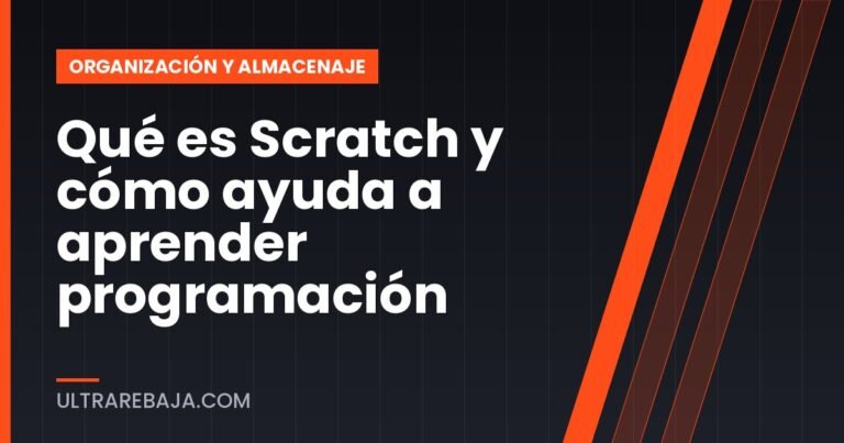 Qué es Scratch y cómo ayuda a aprender programación
