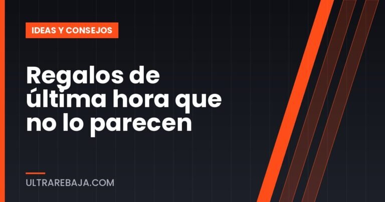 Regalos de última hora que no lo parecen