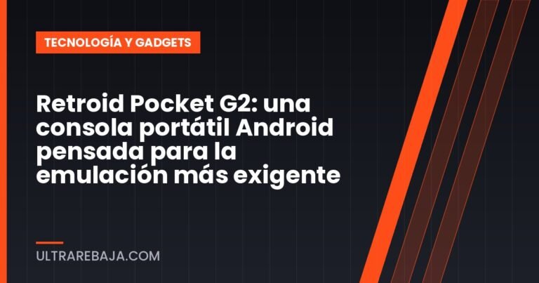 Retroid Pocket G2: una consola portátil Android pensada para la emulación más exigente