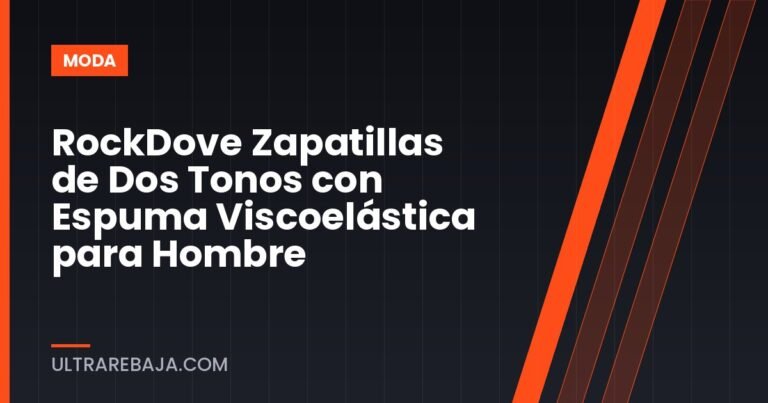 RockDove Zapatillas de Dos Tonos con Espuma Viscoelástica para Hombre