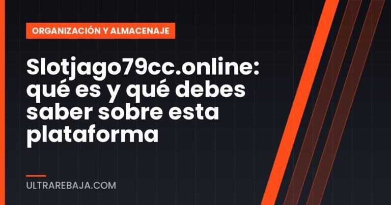 Slotjago79cc.online: qué es y qué debes saber sobre esta plataforma