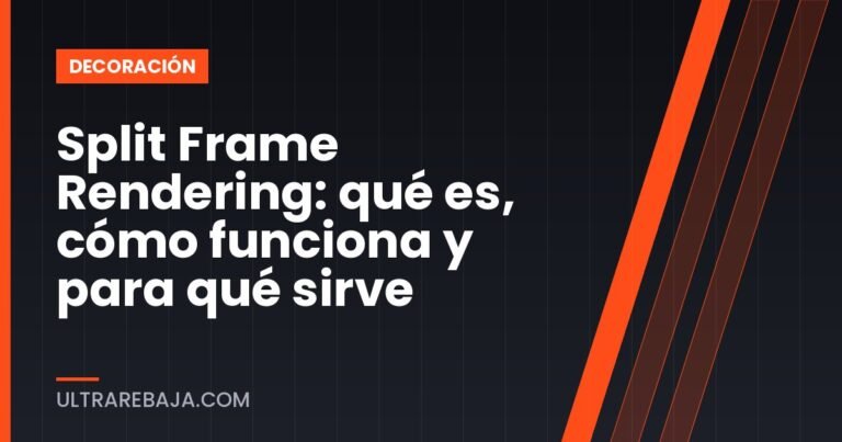 Split Frame Rendering: qué es, cómo funciona y para qué sirve