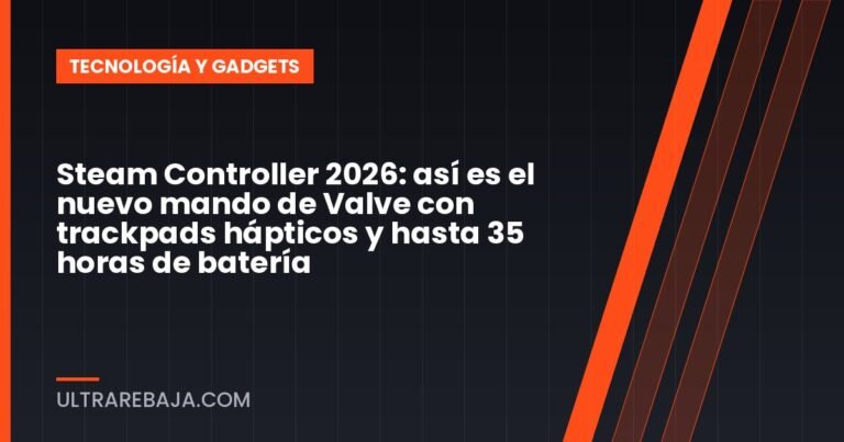 Steam Controller 2026: así es el nuevo mando de Valve con trackpads hápticos y hasta 35 horas de batería