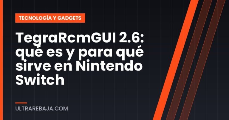 TegraRcmGUI 2.6: qué es y para qué sirve en Nintendo Switch