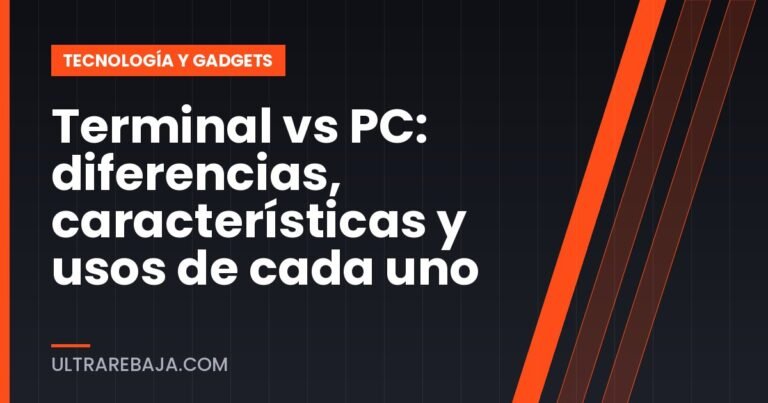Terminal vs PC: diferencias, características y usos de cada uno