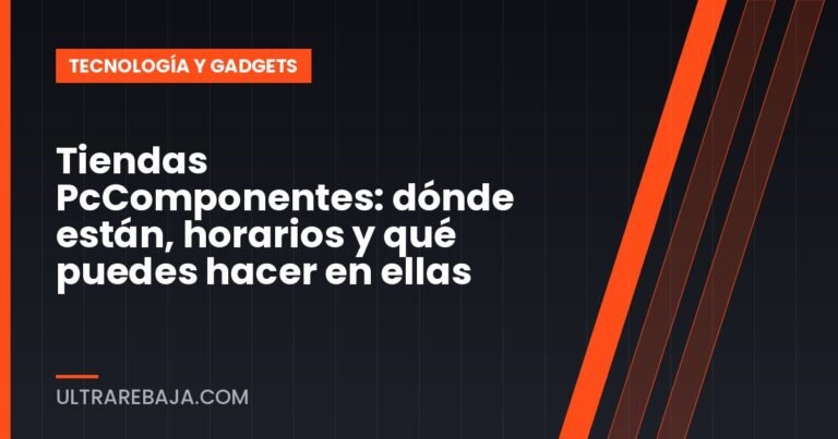 Tiendas PcComponentes: dónde están, horarios y qué puedes hacer en ellas