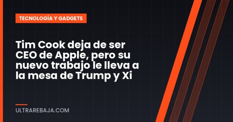 Tim Cook deja de ser CEO de Apple, pero su nuevo trabajo le lleva a la mesa de Trump y Xi