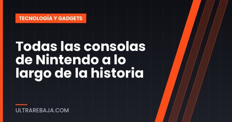 Todas las consolas de Nintendo a lo largo de la historia