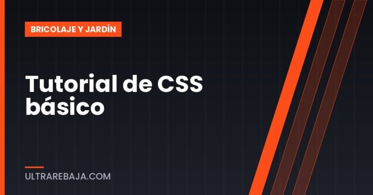 Tutorial de CSS básico