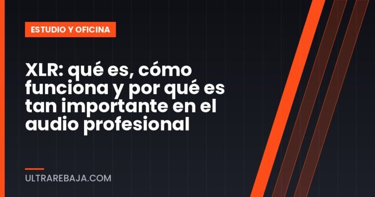 XLR: qué es, cómo funciona y por qué es tan importante en el audio profesional
